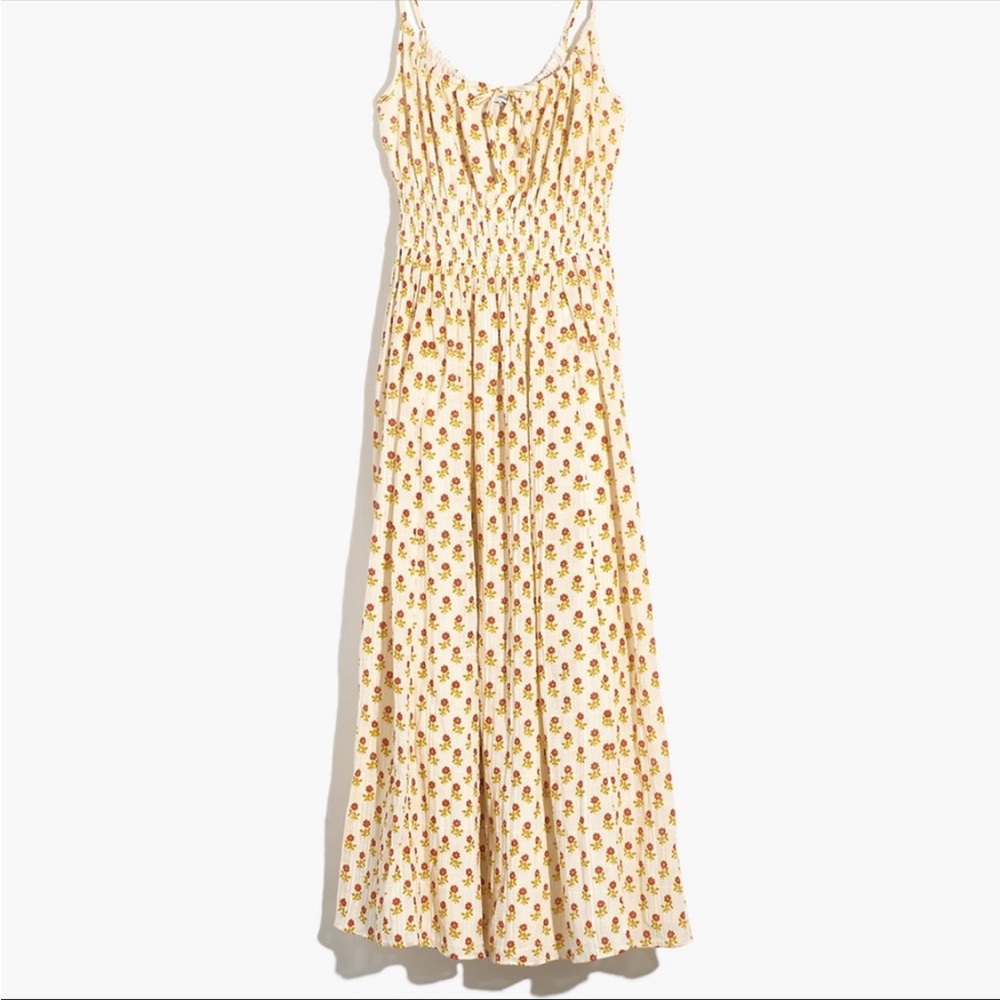 Madewell Sophia cami midi/maxi dress